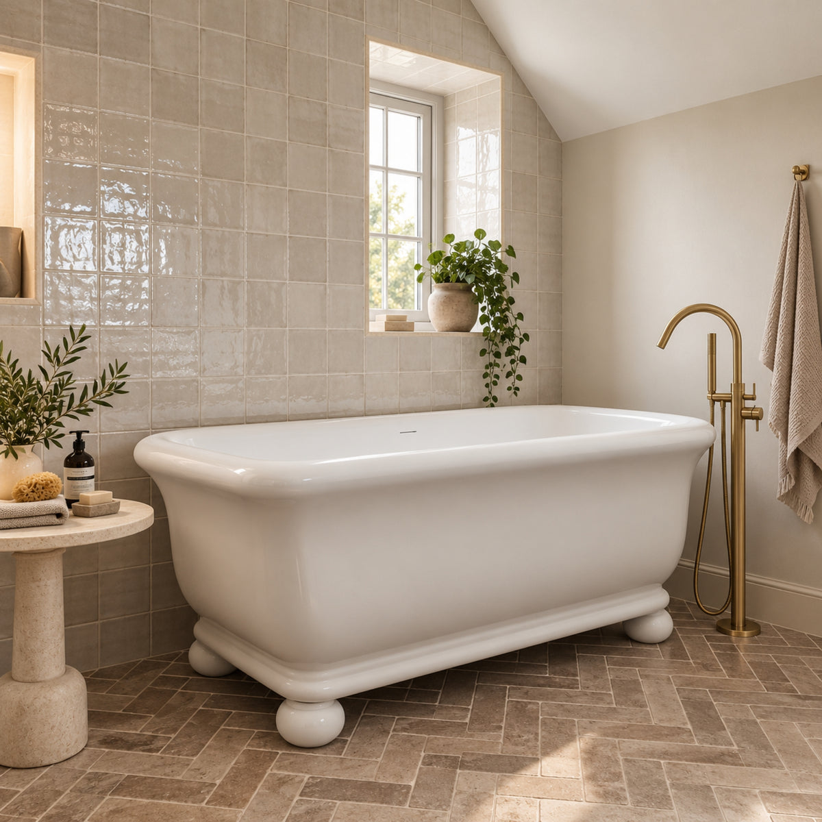 Kirkham Freestanding Clawfoot Bath