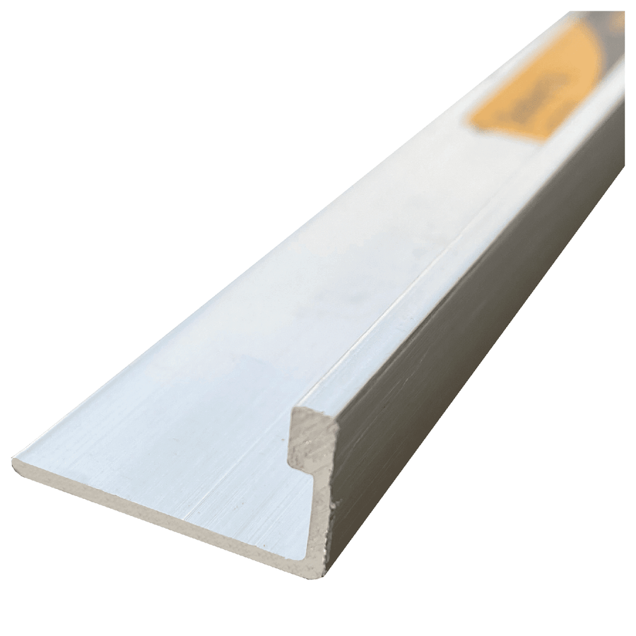 10mm L-Shape Trim - Aluminium 3m