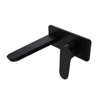 Loom Wall Mixer with 180mm Spout on Backplate