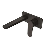 Loom Wall Mixer with 180mm Spout on Backplate