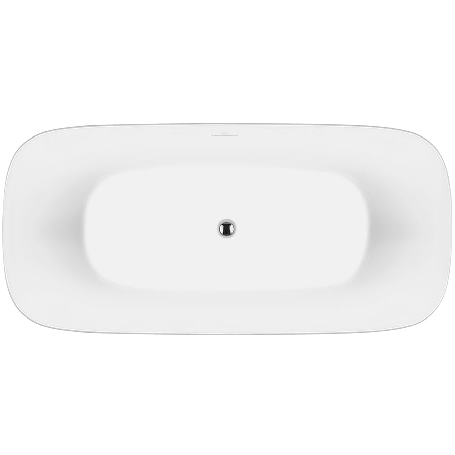 Lola Freestanding Bath with Integrated Overflow