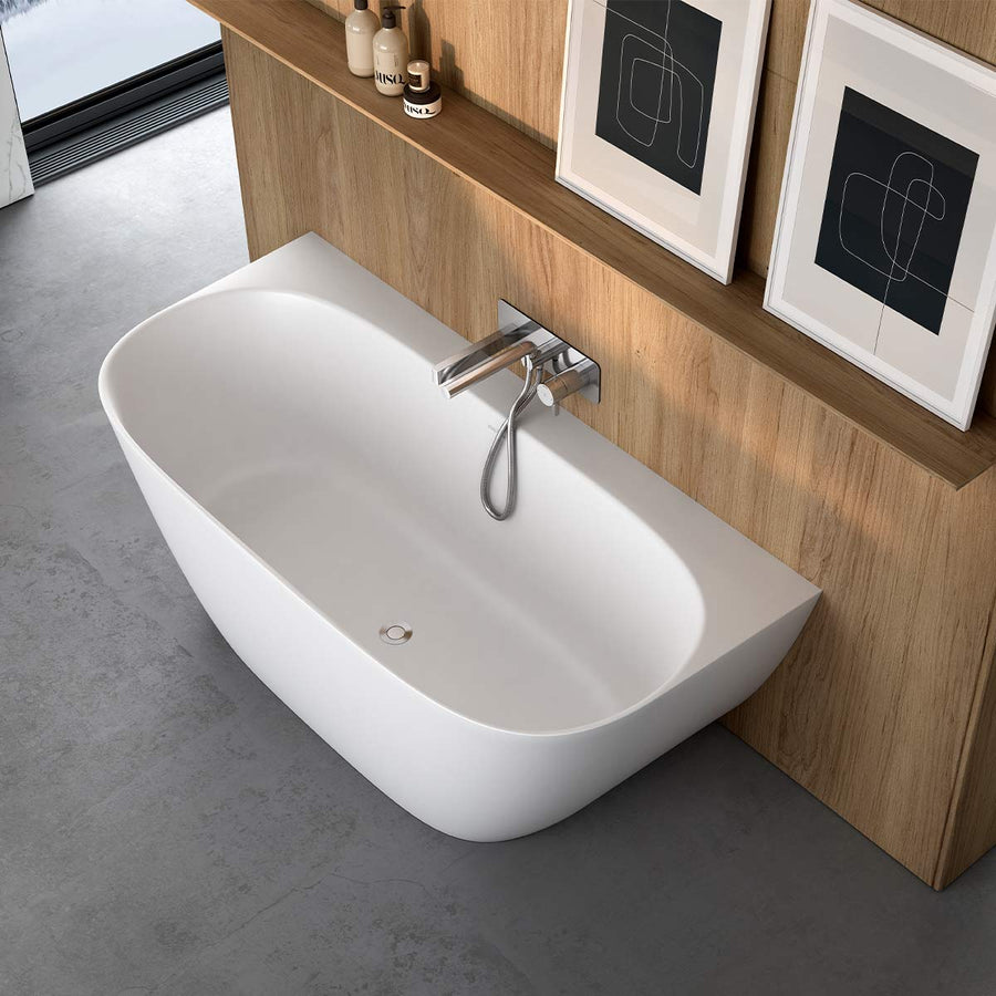 Lussari 1600 Back to Wall Bath