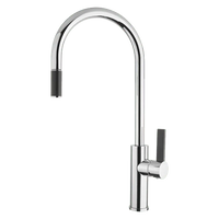 Chrome with Black Lever