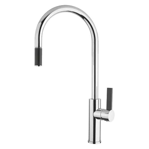 Luz Gooseneck Pull-out Sink Mixer