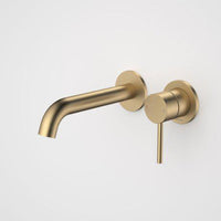 Liano II 175mm Wall Basin / Bath Mixer 2 X Round Cover Plates