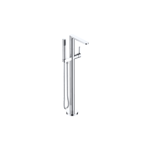 Loft Floor Mounted Bath Filler With Handpiece