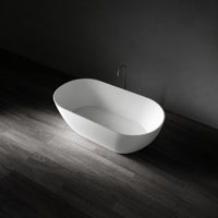 Lucia Freestanding Stone Bath with Overflow