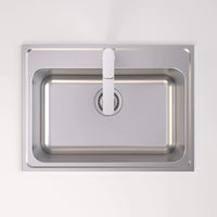 Luna 45 Litre Laundry Tub, Includes By Pass Kit