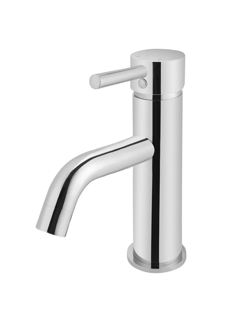 ROUND BASIN MIXER CURVED