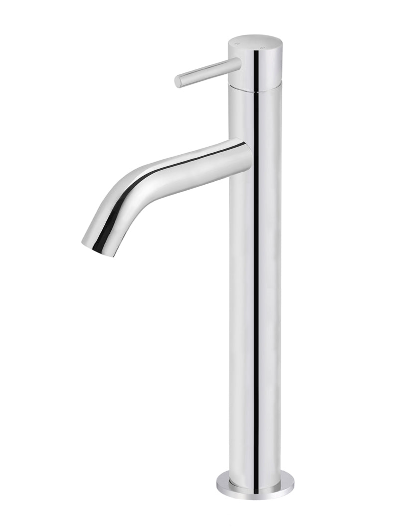 PICCOLA TALL BASIN MIXER TAP WITH 130MM SPOUT