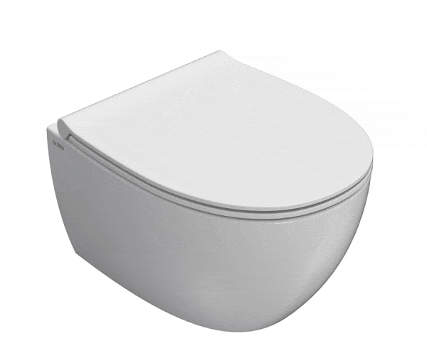 4All Compact SENZABRIDA® Wall Hung Pan & Soft Close Seat