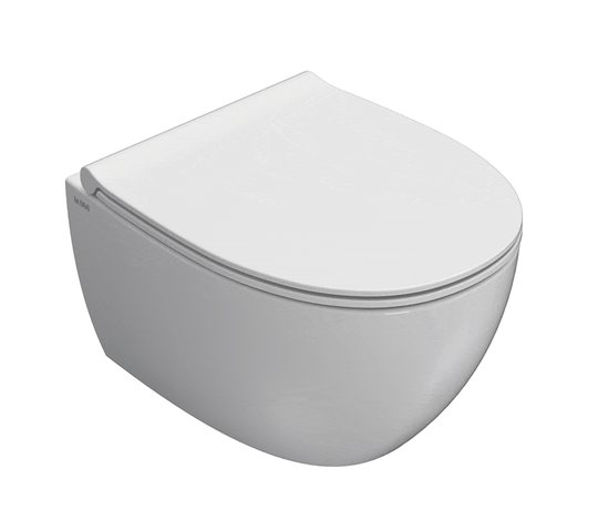 4All Compact SENZABRIDA Wall Hung Pan & Soft Close Seat