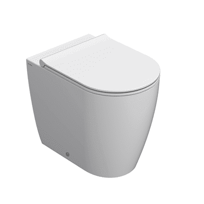 Mode SENZABRIDA Floor Standing Toilet Pan & Soft Close Seat