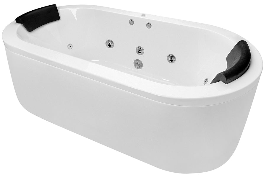 Mintori Contour 14-Jet Freestanding Spa Bath