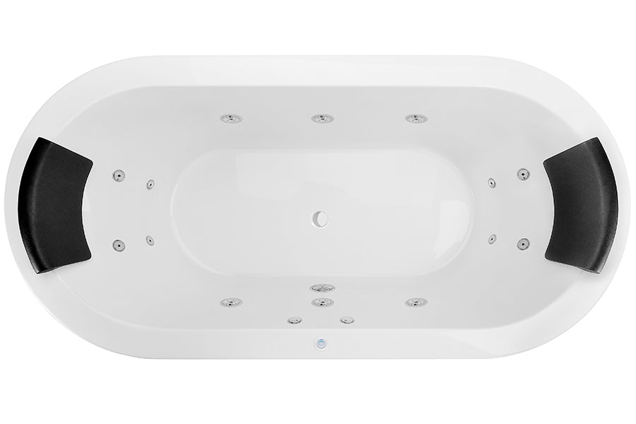 Mintori Contour 14-Jet Freestanding Spa Bath
