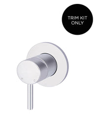 Round Wall Mixer Short Pin Lever Trim Kit In-wall Body Not Included