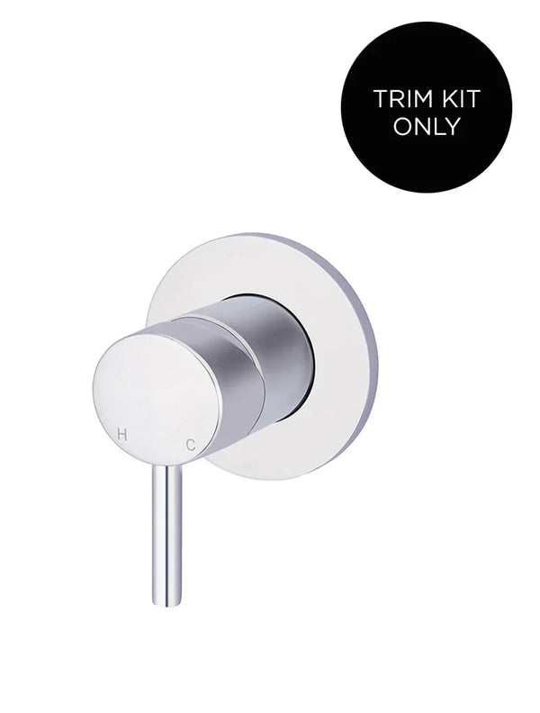 Round Wall Mixer Short Pin Lever Trim Kit (In-wall Body Not Included)