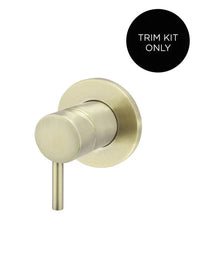 Round Wall Mixer Short Pin Lever Trim Kit In-wall Body Not Included