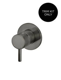 Round Wall Mixer Short Pin Lever Trim Kit In-wall Body Not Included
