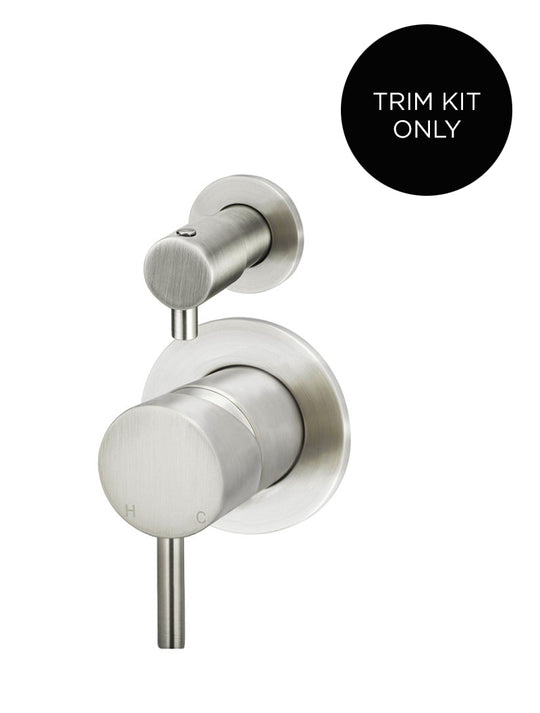 Round Diverter Mixer Trim Kit In-wall Body Not Included