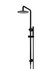 Round Combination Shower Rail, 300/200mm Rose, Single Function Hand Shower