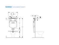 Sigma 8 In Wall Cistern By Geberit