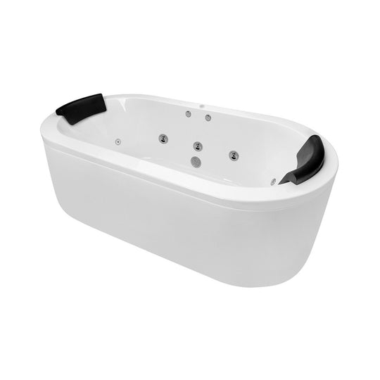 Mintori Contour 14-Jet Freestanding Spa Bath