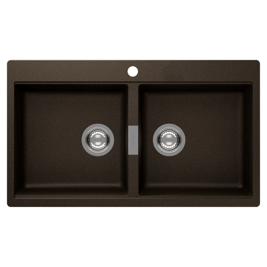 Schock  Double 1TH Bowl Sink