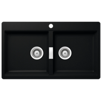 Schock  Double 1TH Bowl Sink