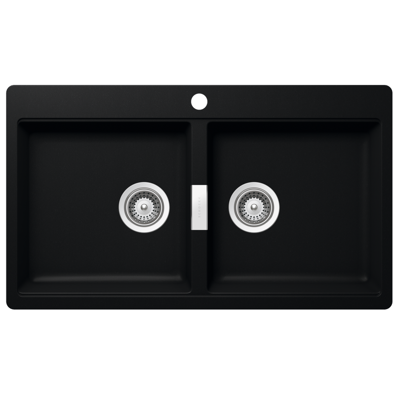 Schock  Double 1TH Bowl Sink