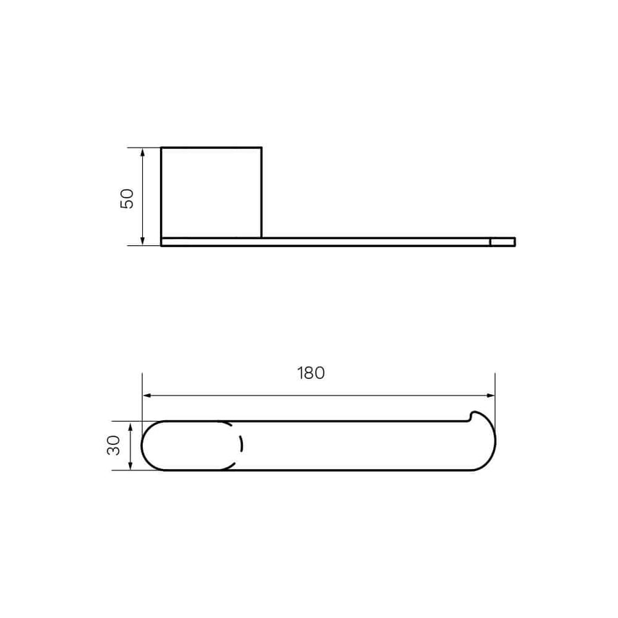 Ellisse Toilet Roll Holder