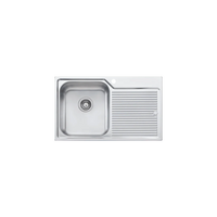 Nu-Petite Single Bowl Topmount Sink With Drainer