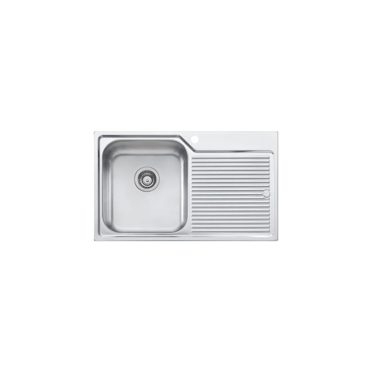 Nu-Petite Single Bowl Topmount Sink With Drainer