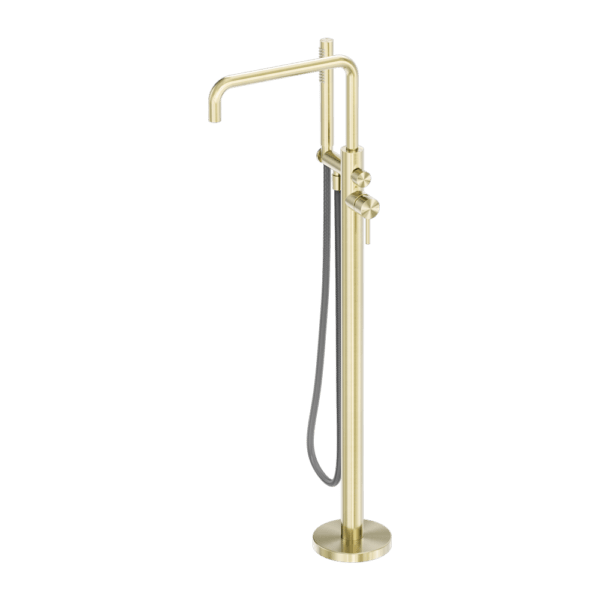 Zen SS316L Freestanding Bath Mixer with Outdoor Shower Hose