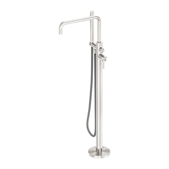 Zen SS316L Freestanding Bath Mixer with Outdoor Shower Hose