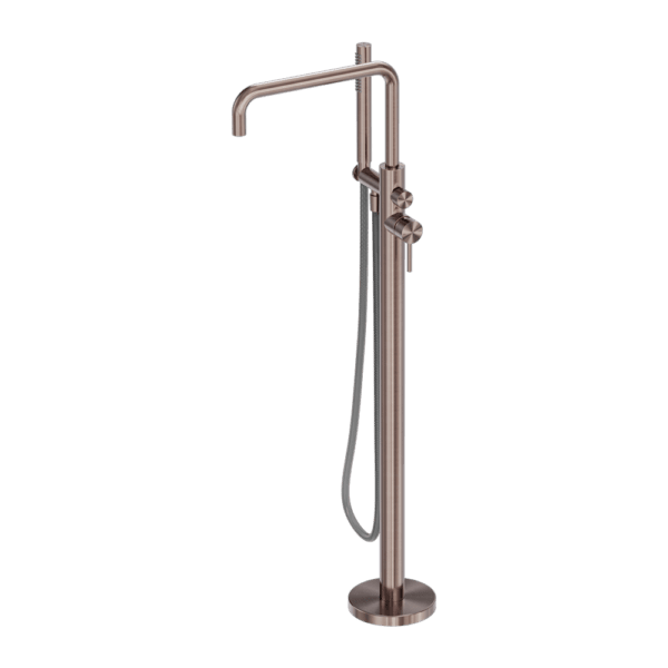 Zen SS316L Freestanding Bath Mixer with Outdoor Shower Hose