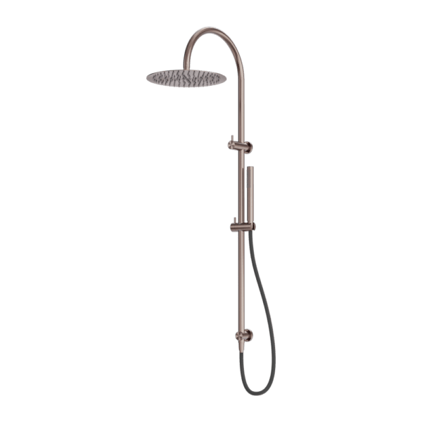 Zen SS316L Twin Shower with Outdoor Shower Hose