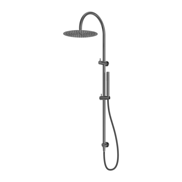 Zen SS316L Twin Shower with Outdoor Shower Hose