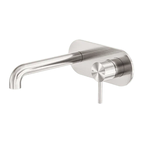 Zen SS316L Wall Basin/Bath Mixer