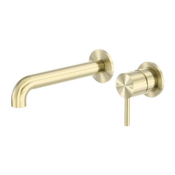 Zen SS316L Wall Basin/Bath Mixer Separate Back Plate