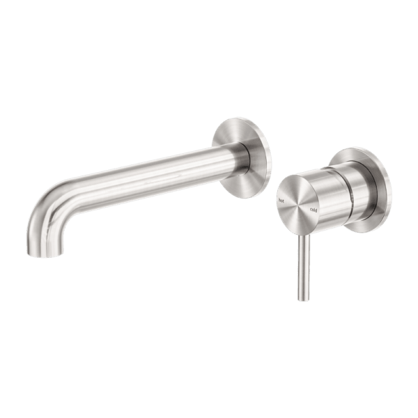 Zen SS316L Wall Basin/Bath Mixer Separate Back Plate