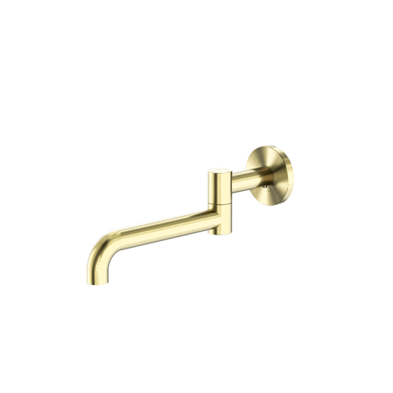 Mecca Wall Mounted Swivel Basin/Bath Spout Only 225mm