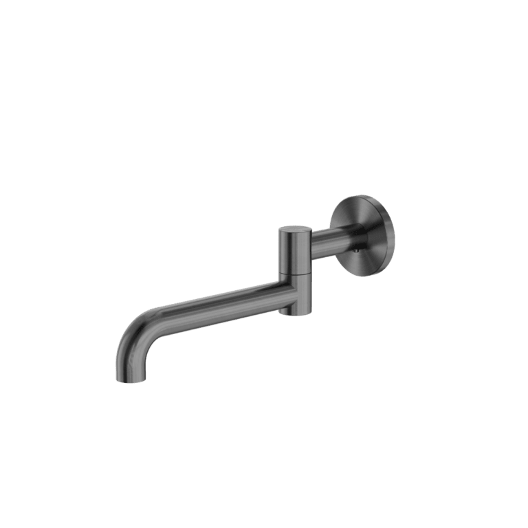 Mecca Wall Mounted Swivel Basin/Bath Spout Only 225mm