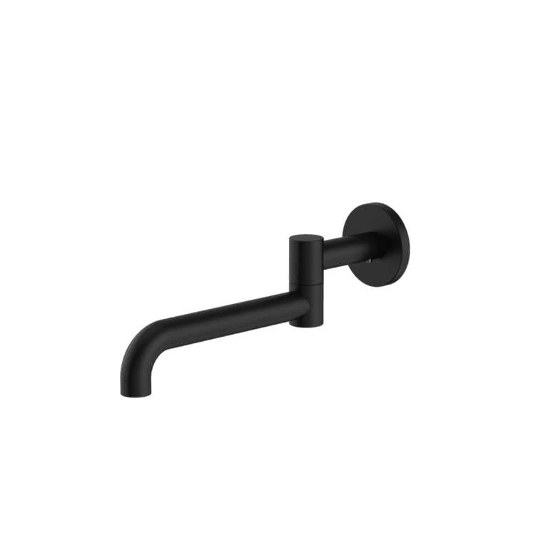 Mecca Wall Mounted Swivel Basin/Bath Spout Only 225mm