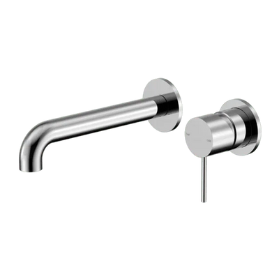 Mecca Wall Basin/Bath Mixer SepareteBack Plate