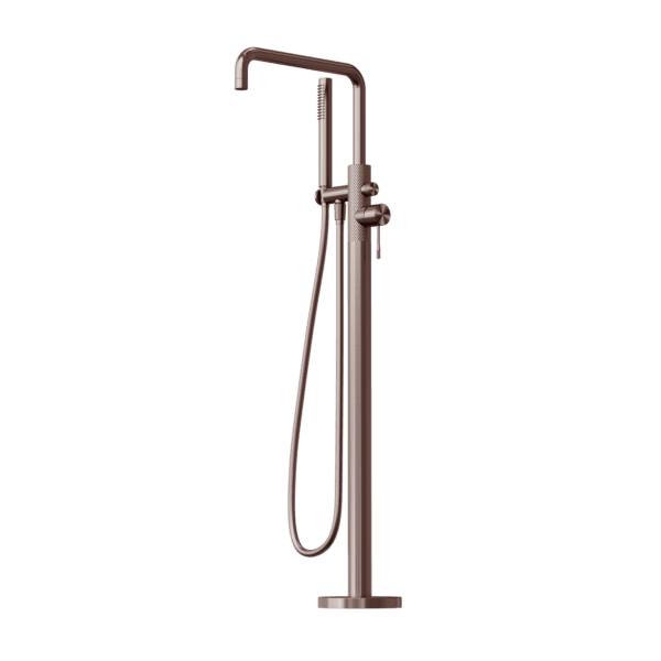 Opal Freestanding Bath Mixer With Hand Shower