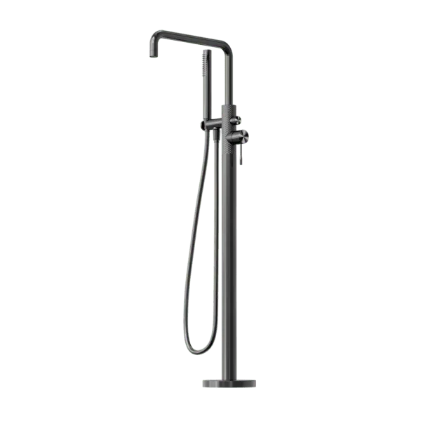 Opal Freestanding Bath Mixer With Hand Shower