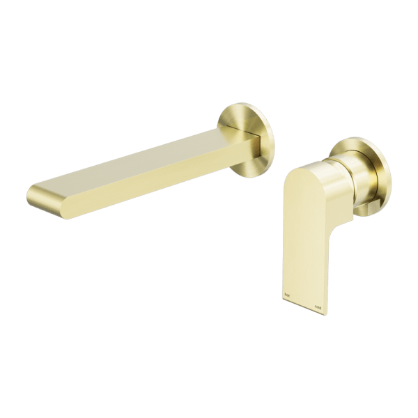 Bianca Wall Basin/Bath Mixer SeparateBack Plate 187mm