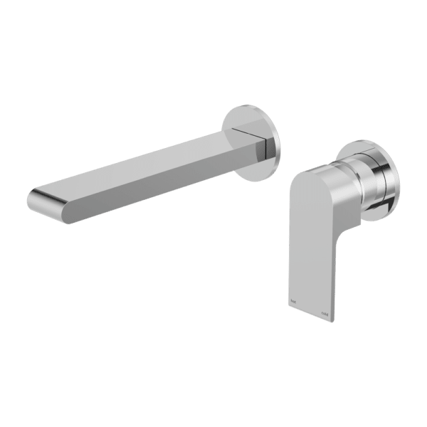 Bianca Wall Basin/Bath Mixer SeparateBack Plate 187mm