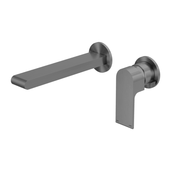 Bianca Wall Basin/Bath Mixer SeparateBack Plate 187mm